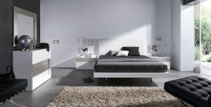 dormitorio de diseño moderno       