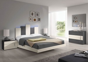 dormitorio de diseño moderno  